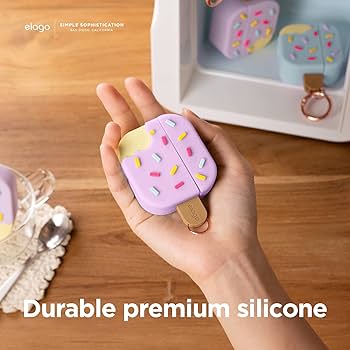 Amazon.com: elago Ice Cream Case Compatible with AirPods 3rd